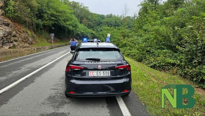 Auto fuori strada tra Sostegno e Villa del Bosco (foto di repertorio)