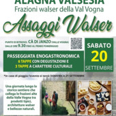 &quot;Assaggi Walser&quot;: una camminata enogastronomica in Valle Vogna
