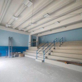 Quarona, quasi conclusi i lavori alla palestra e all’auditorium delle scuole medie