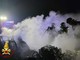 Cronaca, auto in fiamme ad Alice Castello, Vigili del Fuoco in azione