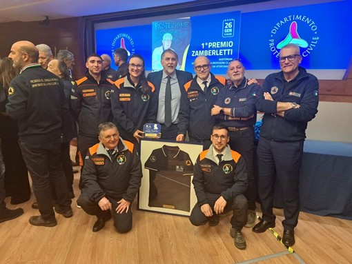 Al Corpo AIB del Piemonte il Premio “Zamberletti", Prima Edizione, foto pag fb Corpo AIB Piemonte