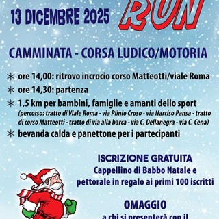 A Borgosesia torna la “Babbo Run”: sabato 13 dicembre una camminata per famiglie, sportivi e piccoli elfi