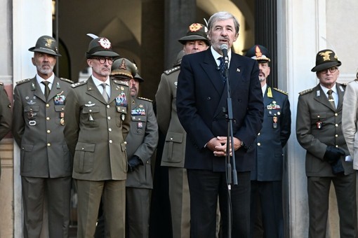 "Genova e la Liguria vi vogliono bene": il saluto di Bucci per la 97ª Adunata Nazionale degli Alpini
