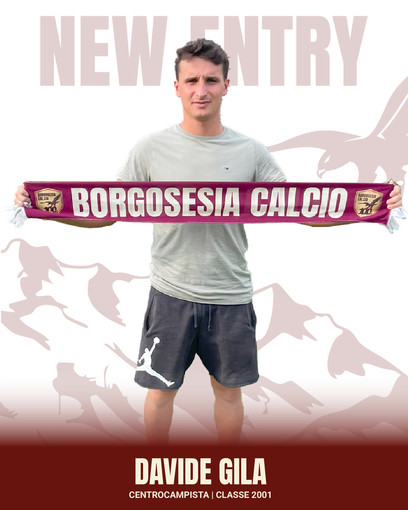 Borgosesia Calcio, Davide Gila è un nuovo giocatore granata Borgosesia Calcio, Davide Gila è un nuovo giocatore granata
