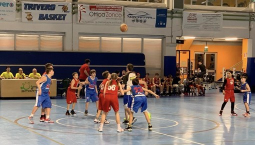 Barberi Valsesia Basket Academy trionfa contro Trivero: 45 – 83 - Foto di Tiziana Pasi.