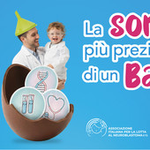 Dalla Valsesia una campagna di Pasqua per la ricerca sul neuroblastoma: il “Bambino con l’Imbuto” sostiene il progetto VAMOLAA