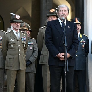"Genova e la Liguria vi vogliono bene": il saluto di Bucci per la 97ª Adunata Nazionale degli Alpini