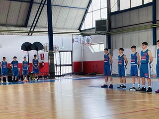 Esordio amaro per i ragazzi di Barberi Valsesia Basket: sconfitta  80-57 contro SBK School - Foto di Marta Deagostini.