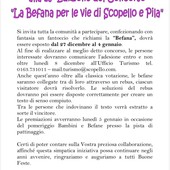Scopello, al via la 16ª edizione del concorso “La Befana per le vie di Scopello e Pila”