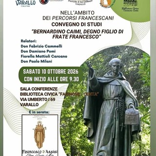 A Varallo un convegno dedicato a Bernardino Caimi e ai percorsi francescani