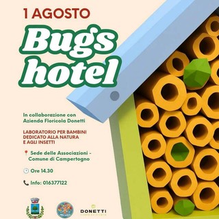 Campertogno, laboratorio per bambini dedicato alla natura e agli insetti