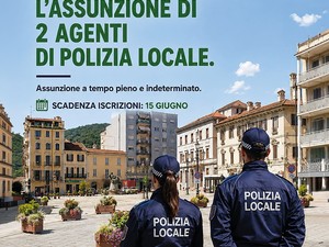 Borgosesia, concorso per due istruttori di Polizia Locale Borgosesia, concorso per due istruttori di Polizia Locale