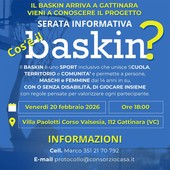 A Gattinara una serata per scoprire il Baskin, lo sport inclusivo che fa giocare insieme ragazzi con e senza disabilità A Gattinara una serata per scoprire il Baskin, lo sport inclusivo che fa giocare insieme ragazzi con e senza disabilità