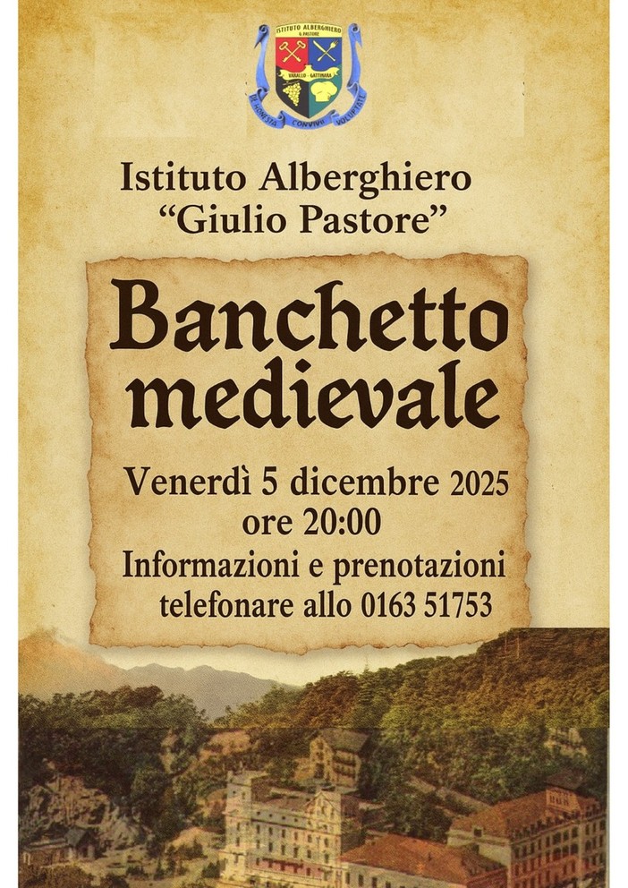 All’Istituto Alberghiero “Giulio Pastore” un banchetto medievale per rivivere i sapori del passato All’Istituto Alberghiero “Giulio Pastore” un banchetto medievale per rivivere i sapori del passato