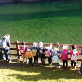 Rimasco, i bambini delle scuole dell’infanzia di Alagna e Scopello in visita alla diga: una mattinata alla scoperta del territorio