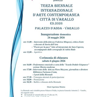 Varallo apre le porte alla terza Biennale internazionale d’arte contemporanea