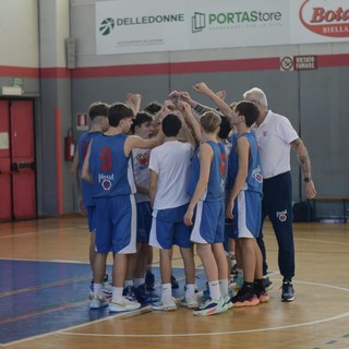 Barberi Valsesia Basket Academy, la sconfitta contro Biella Next: 108 - 61 - Foto di Giulio Degaudenzi.
