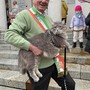 Varallo, benedizione degli animali per Sant’Antonio Abate: presente anche il sindaco Bondetti