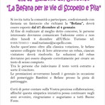 Scopello, al via la 16ª edizione del concorso “La Befana per le vie di Scopello e Pila”