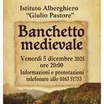 All’Istituto Alberghiero “Giulio Pastore” un banchetto medievale per rivivere i sapori del passato