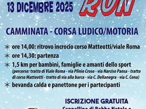 A Borgosesia torna la “Babbo Run”: sabato 13 dicembre una camminata per famiglie, sportivi e piccoli elfi A Borgosesia torna la “Babbo Run”: sabato 13 dicembre una camminata per famiglie, sportivi e piccoli elfi
