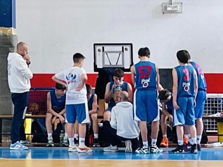 Grande esordio per l'Academy di Barberi Valsesia Basket: 50 - 38 contro &quot;Basket Bollente&quot; - Foto di Tiziana Pasi.