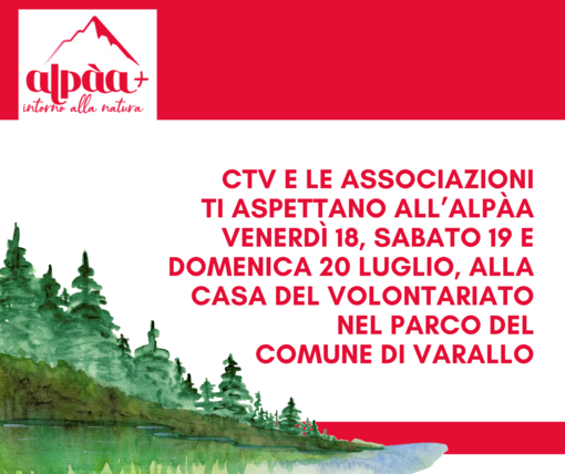 Alpàa 2025: solidarietà con CTV e la Casa del Volontariato