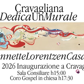 A Cravagliana un murale dedicato ad Annette Lorentzen Casalini