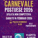 Postua si scalda per il Carnevale Postuese 2026: sfilata in maschera e festa in piazza