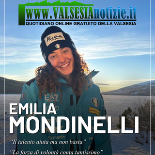 Emilia Mondinelli, il sogno che parte da Alagna