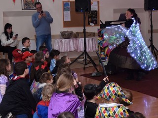 Maschere anche dalla Valsesia al carnevale del Thes a Biella