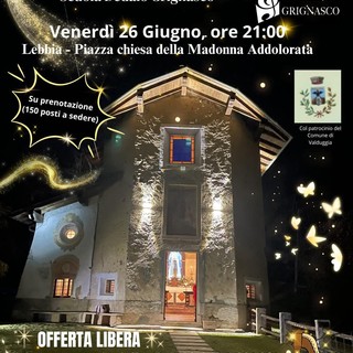 A Lebbia un concerto sotto le stelle con la Scuola Dedalo di Grignasco
