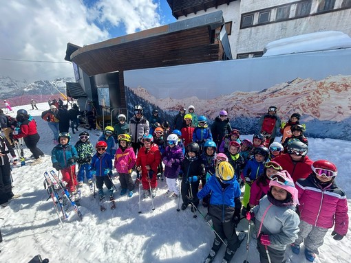 Borgosesia: Concluso il corso di sci per le elementari e medie