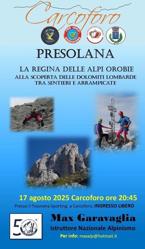 Alla scoperta delle dolomiti lombarde: l’iniziativa di Carcoforo