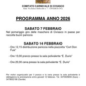 A Civiasco torna il “Carlavêe”: maschere in paese e due giornate dedicate alla Paniccia A Civiasco torna il “Carlavêe”: maschere in paese e due giornate dedicate alla Paniccia