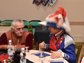 Maschere anche dalla Valsesia al carnevale del Thes a Biella