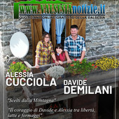 Nel cuore della montagna: la scelta di vita di Davide e Alessia, tra animali, formaggi e libertà VIDEO
