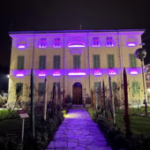 Gattinara si illumina di viola per la Giornata Mondiale contro il Tumore al Pancreas