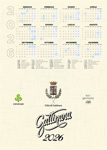 Gattinara, il calendario 2026 della raccolta differenziata diventa anche racconto della città Gattinara, il calendario 2026 della raccolta differenziata diventa anche racconto della città