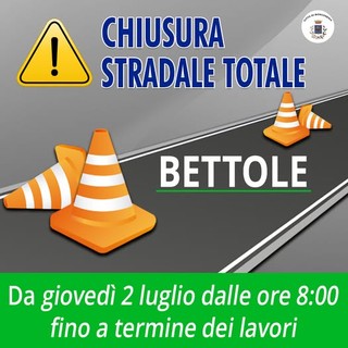 Bettole, strada chiusa per il ripristino dell’asfalto: traffico deviato su Serravalle