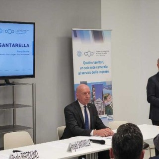 Camera di Commercio Alto Piemonte, Angelo Santarella eletto presidente per i prossimi 5 anni (servizio di Mauro Benedetti per newsbiella.it) Camera di Commercio Alto Piemonte, Angelo Santarella eletto presidente per i prossimi 5 anni (servizio di Mauro Benedetti per newsbiella.it)
