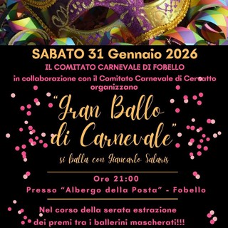 Fobello si prepara al Carnevale 2026: in arrivo il “Gran Ballo” con ingresso gratuito