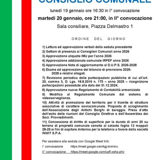 Lozzolo, convocato il Consiglio comunale: in discussione IMU, addizionale Irpef e bilancio 2026-2028