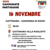 Gattinara, il 16 novembre torna la Camminata Partigiana verso Madonna di Rado Gattinara, il 16 novembre torna la Camminata Partigiana verso Madonna di Rado