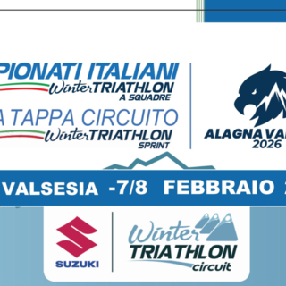 Alagna Valsesia capitale del Winter Triathlon: nel weekend del 7 e 8 febbraio i Campionati Italiani a squadre