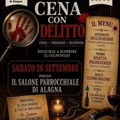 Alagna, il 26 settembre una “Cena con delitto” tra indizi, sospetti e mistero
