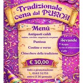 Varallo, all’Istituto Alberghiero “Giulio Pastore” la tradizionale “Cena dal Purcel”