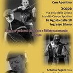 Scopa, il 16 agosto concerto a ballo folk con aperitivo Scopa, il 16 agosto concerto a ballo folk con aperitivo