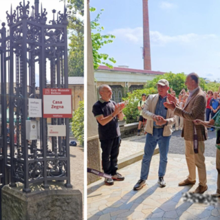 Oasi Zegna, inaugurato il Cammino di Ermenegildo: &quot;Dal sogno utopistico, al Biellese turistico&quot; - Servizio di Mattia Baù per newsbiella.it