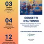 Concerti d’Autunno, tre appuntamenti tra Oleggio, Galliate e San Nazzaro Sesia Concerti d’Autunno, tre appuntamenti tra Oleggio, Galliate e San Nazzaro Sesia